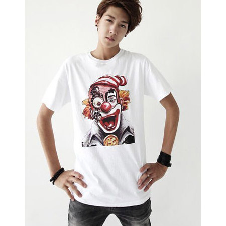 型男小丑T恤加工